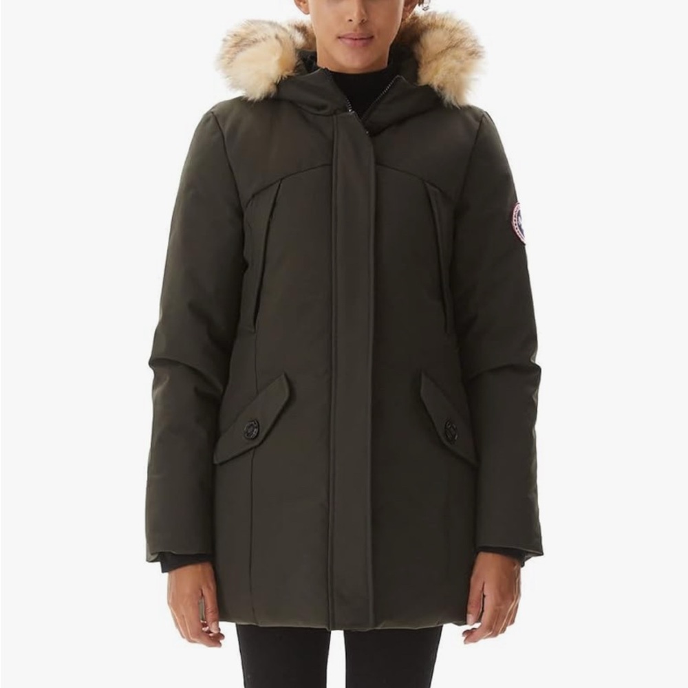 New PUREMSX winter coat with fur hood down padded puffer snow ski waterproof